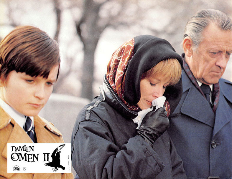 Damien Omen II Original AH Foto William Holden Klasse