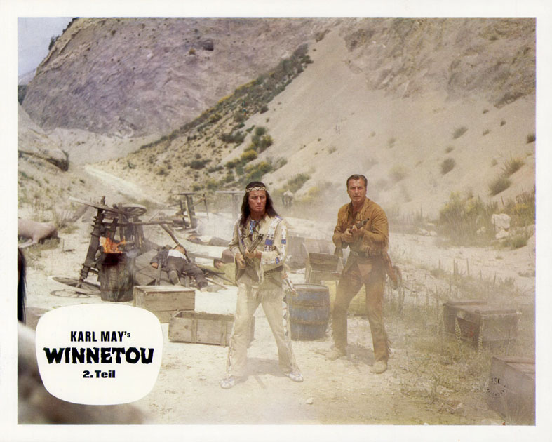 Winnetou 2. Teil ORIG EA AHF Pierre Brice / Lex Barker  