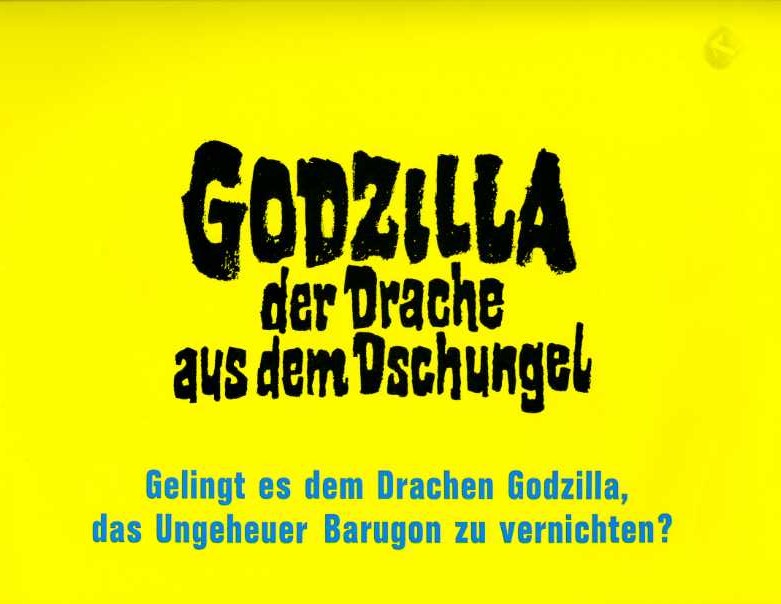 Godzilla der Drache aus dem Dschungel