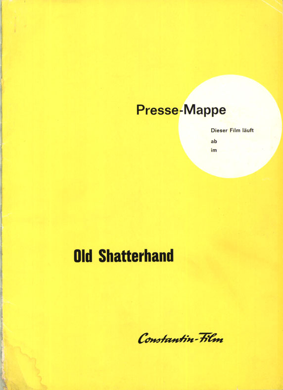 Old Shatterhand Original Presseheft K May Lex Barker Pierre Brice Winnetou Ebay